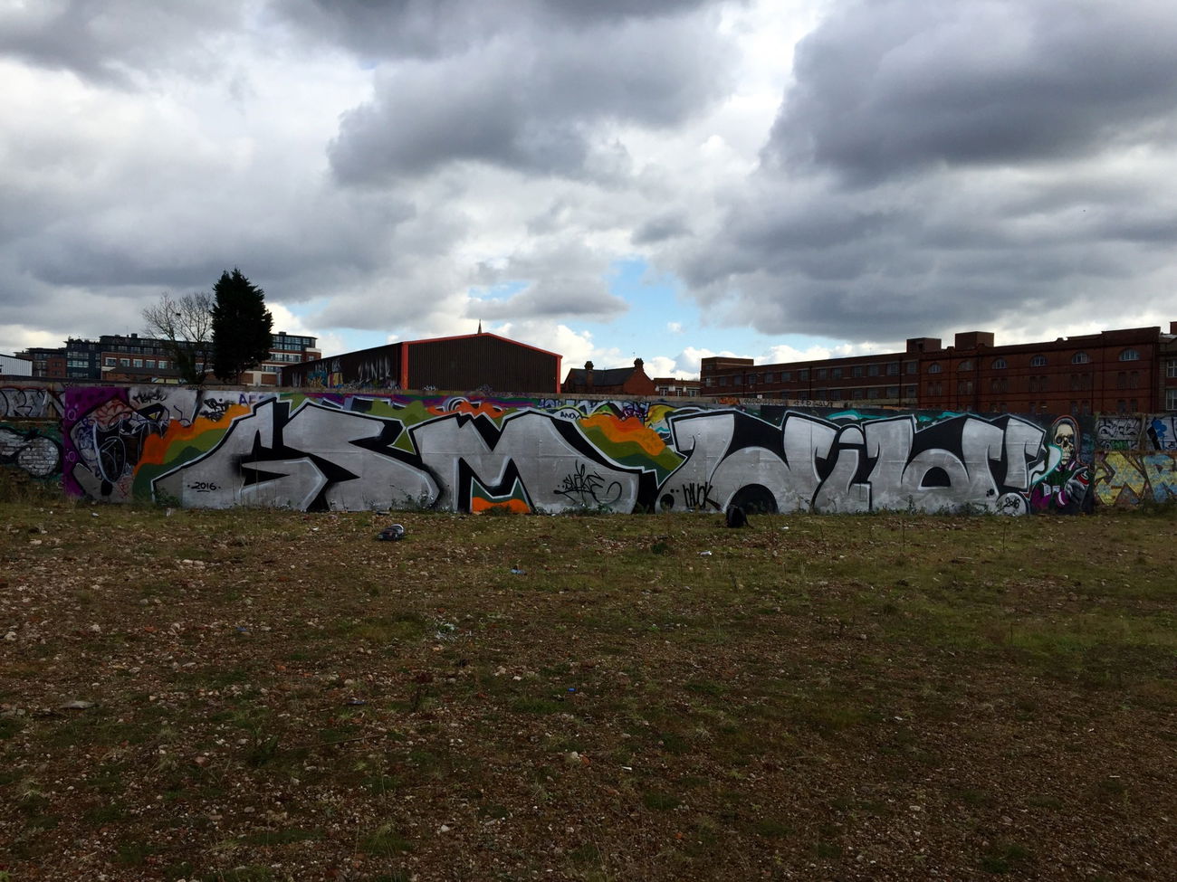 Graffiti Bombing - Photo by gsmcrew