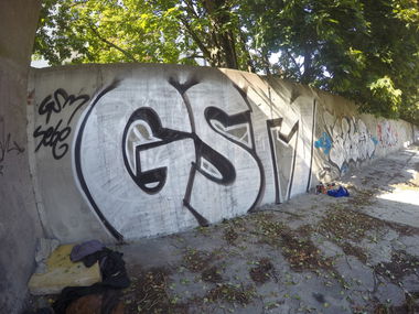 Graffiti Wall - Photo by gsmcrew