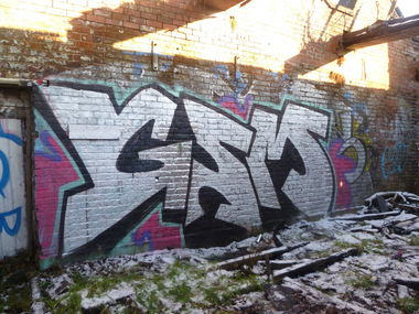 Graffiti Wall - Photo by gsmcrew