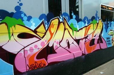 Graffiti Wall - Photo by guilty - mota, -, atom