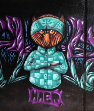Graffiti Wall - Photo by haer1 - Haer (2015)