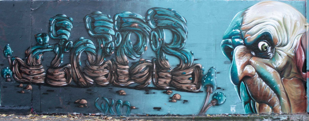 Graffiti Wall - Photo by haer1 - Haer, Ovao, WIM