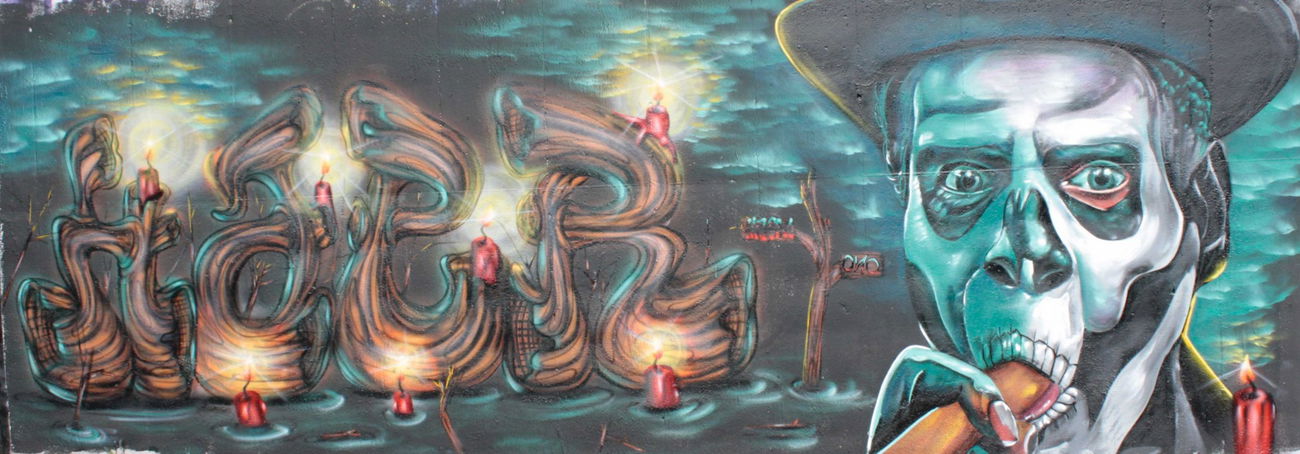 Graffiti Wall - Photo by haer1 - Haer, Ovao, WIM (2016)