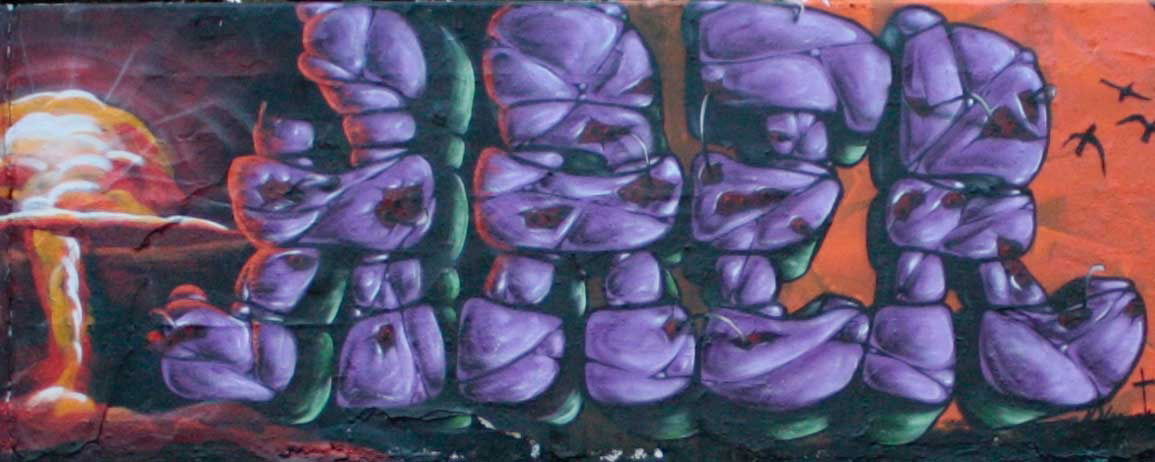 Graffiti Wall - Photo by haer1 - Haer, Ovao, WIM (2016)