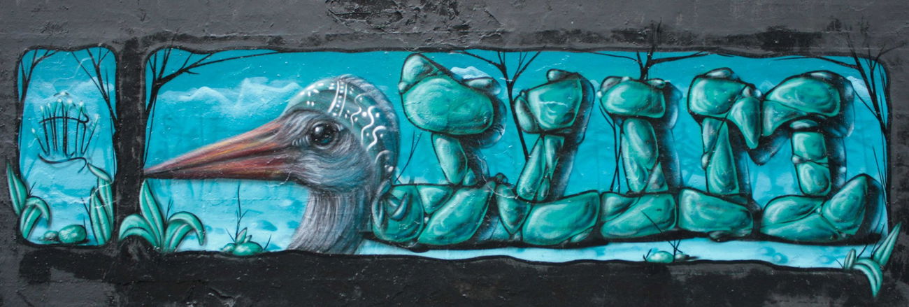 Graffiti Wall - Photo by haer1 - Haer, WIM, Unna (2016)