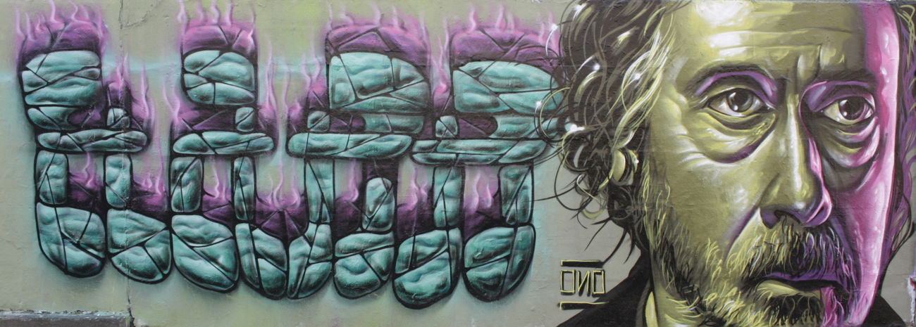 Graffiti Wall - Photo by haer1 - Unna, Lindenbrauerei, Graffiti (2016)