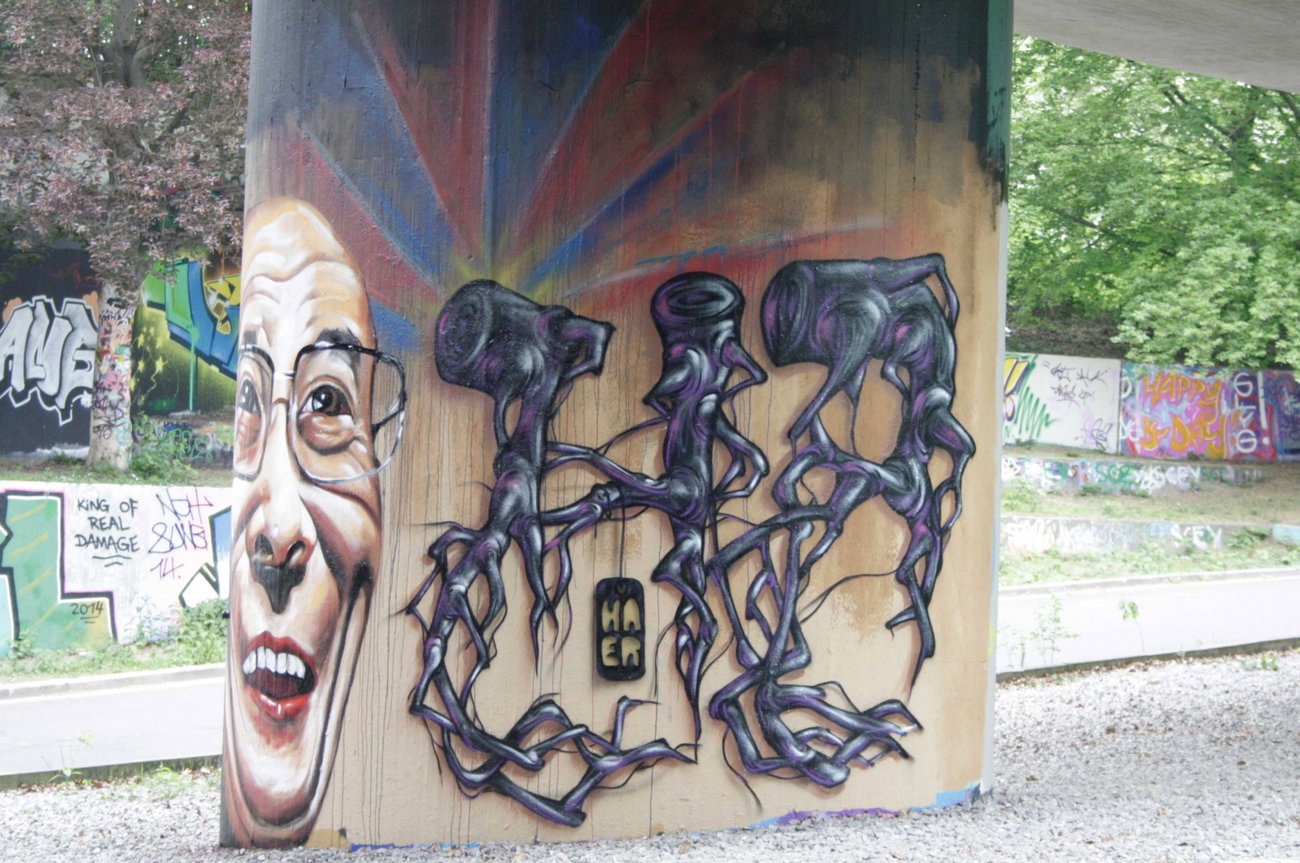 Graffiti Wall - Photo by haer1 - Haer (2015)