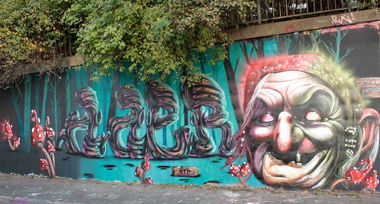 Graffiti Wall - Photo by haer1 - Haer, Ovao, wim (2016)