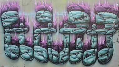 Graffiti Wall - Photo by haer1 - Unna, Lindenbrauerei, Graffiti (2016)