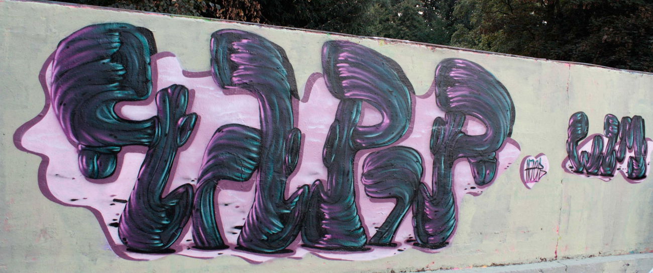 Graffiti Wall - Photo by haer1 - Haer, WIM, Ovao (2016)
