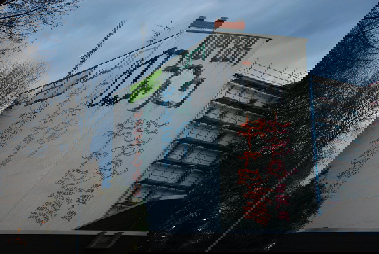 Graffiti Bombing - Photo by haftbefehl - JUST, 1UP, CBK