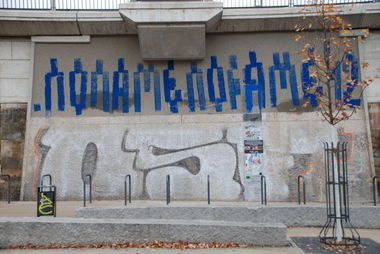 Graffiti Bombing - Photo by haftbefehl - NO, NAME, OSF