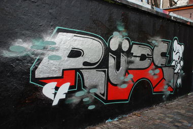 Graffiti Wall - Photo by haftbefehl - RÜDE, EF, Dresden (2013)