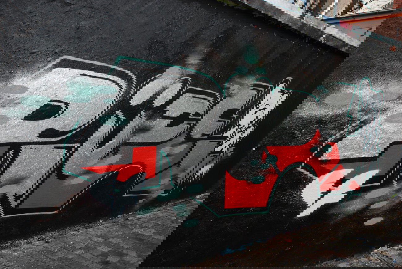 Graffiti Wall - Photo by haftbefehl - RÜDE, EF, Dresden (2013)