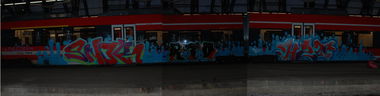Graffiti Train - Photo by haftbefehl - H2O, RTO, SNOK (2013)