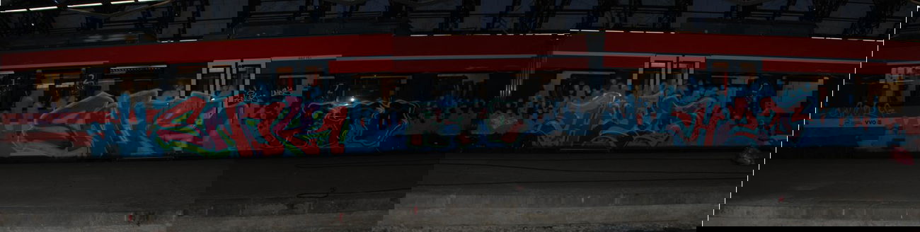 Graffiti Train - Photo by haftbefehl - H2O, RTO, SNOK (2013)