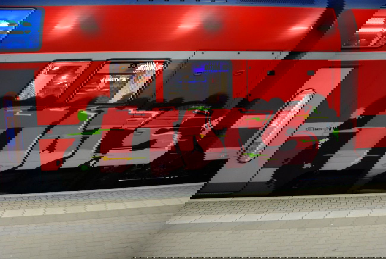 Graffiti Train - Photo by haftbefehl - HOTS, S-Bahn, Train (2014)