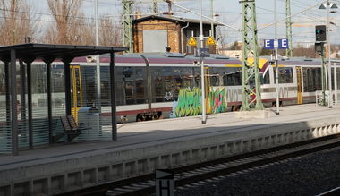 Graffiti Train - Photo by haftbefehl - ANTIK, VALQ, AS (2014)