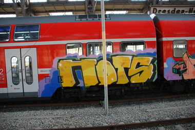 Graffiti Train - Photo by haftbefehl - HOTS, KERL, RITTER (2014)