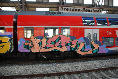 Graffiti Train - Photo by haftbefehl - HOTS, KERL, RITTER (2014)