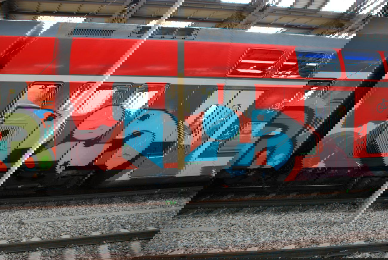 Graffiti Train - Photo by haftbefehl - HOTS, KERL, RITTER (2014)