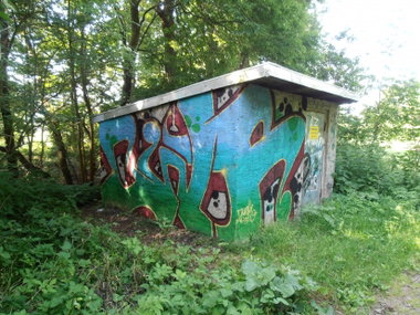 Graffiti Bombing in Jena - Photo by hainz107 - cwr, junk (2013)