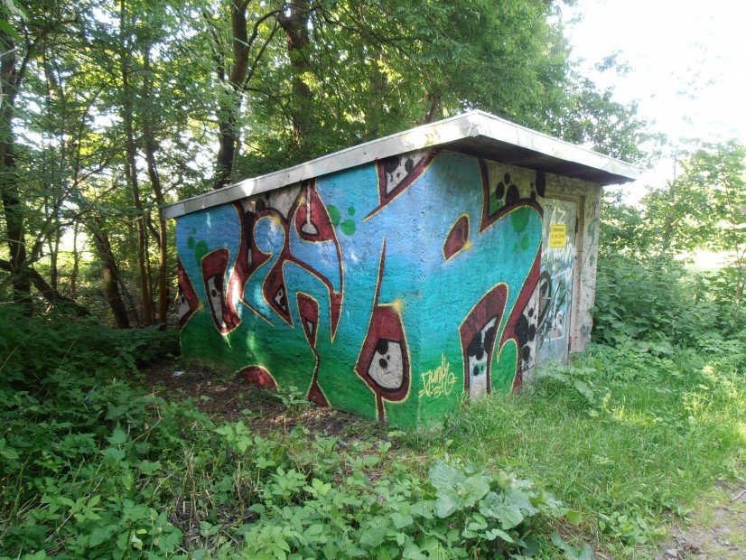 Graffiti Bombing in Jena - Photo by hainz107 - cwr, junk (2013)