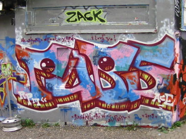 Graffiti Wall in Jena - Photo by hainz107 - pubs, sf, rde (2009)