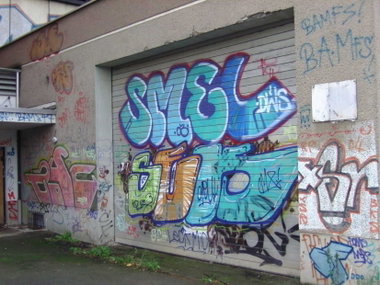Graffiti Bombing in Jena - Photo by hainz107 - isoe, smel, zosc