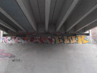 Graffiti Bombing - Photo by hainz107 - cia, cwr