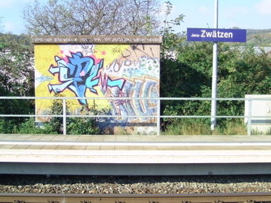 Graffiti Bombing in Jena - Photo by hainz107 - spl