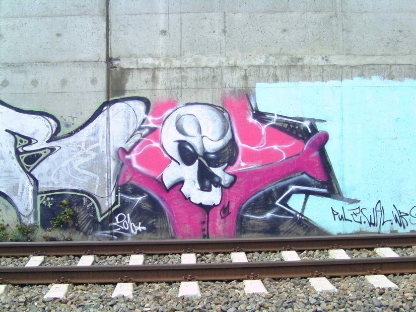 Graffiti Bombing in Rothenstein - Photo by hainz107 - aor, wrs