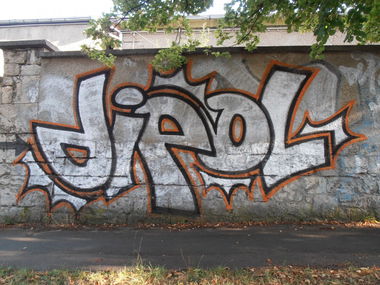 Graffiti Bombing in Weimar - Photo by hainz107 - dipol, xp