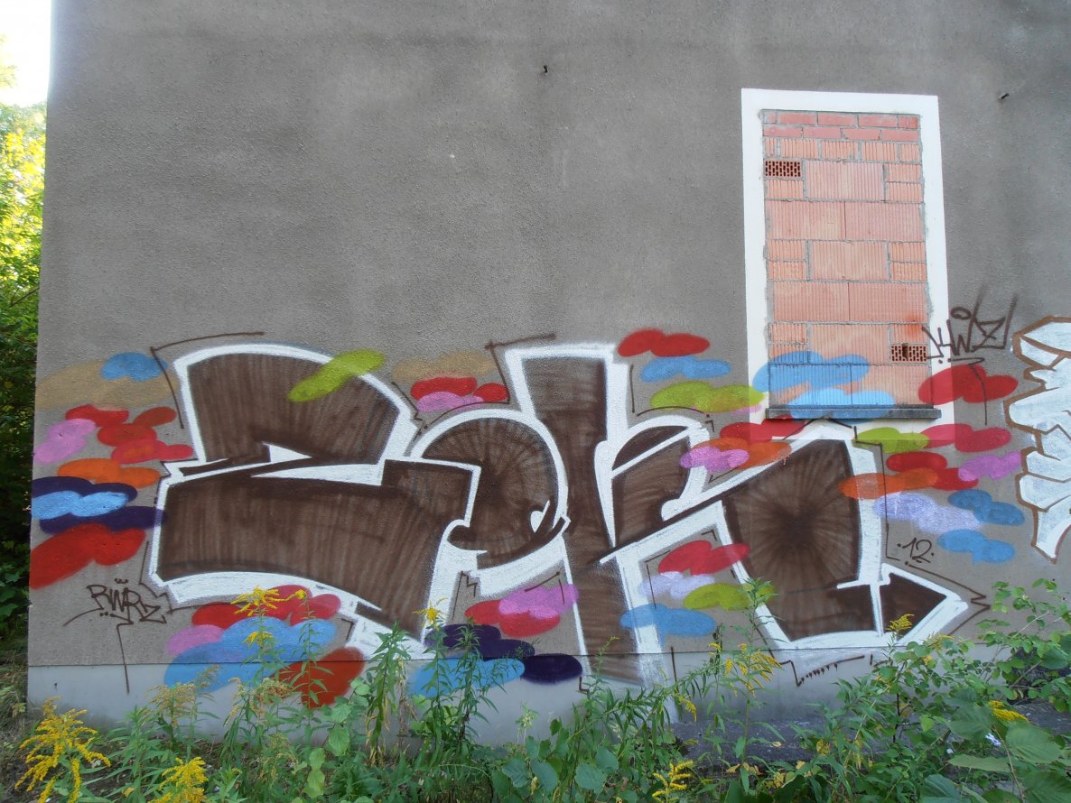 Graffiti Bombing in Weimar - Photo by hainz107 - zok, kwz, rwrz