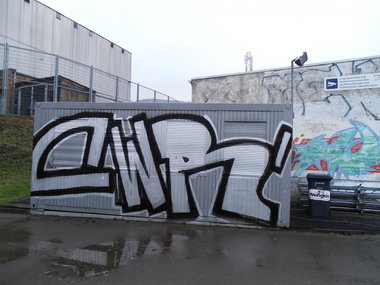Graffiti Bombing - Photo by hainz107 - cwr, roker, mfs