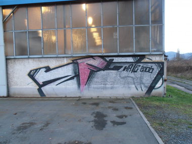 Graffiti Bombing in Saalfeld - Photo by hainz107 - zfg