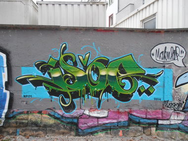 Graffiti Wall - Photo by hainz107 - isoe, mfs