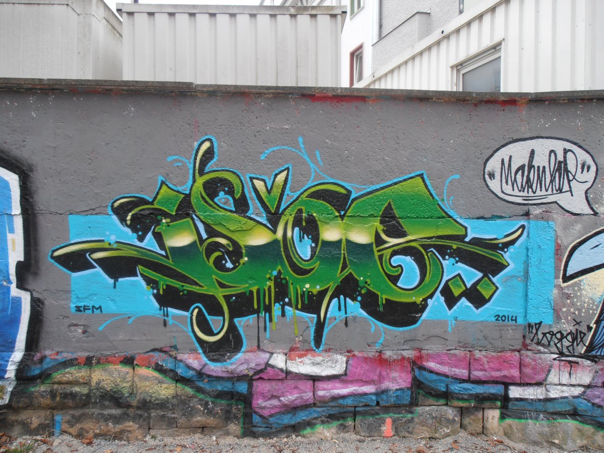Graffiti Wall - Photo by hainz107 - isoe, mfs