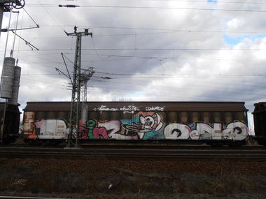 Graffiti Train - Photo by hainz107 - hainz, donad, üf