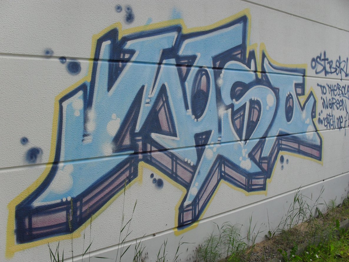 Graffiti Bombing in Usedom - Photo by hainz107