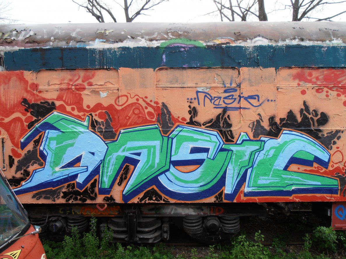 Graffiti Wall in Jena - Photo by hainz107 - rasie, dz (2014)