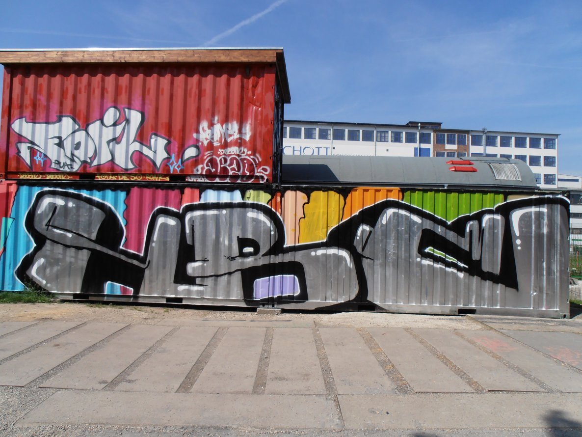 Graffiti Wall in Jena - Photo by hainz107 - hbc (2014)