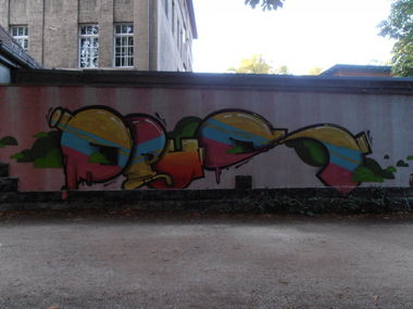 Graffiti Wall in Jena - Photo by hainz107 - opus