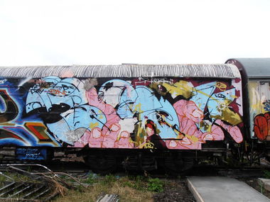 Graffiti Wall in Jena - Photo by hainz107