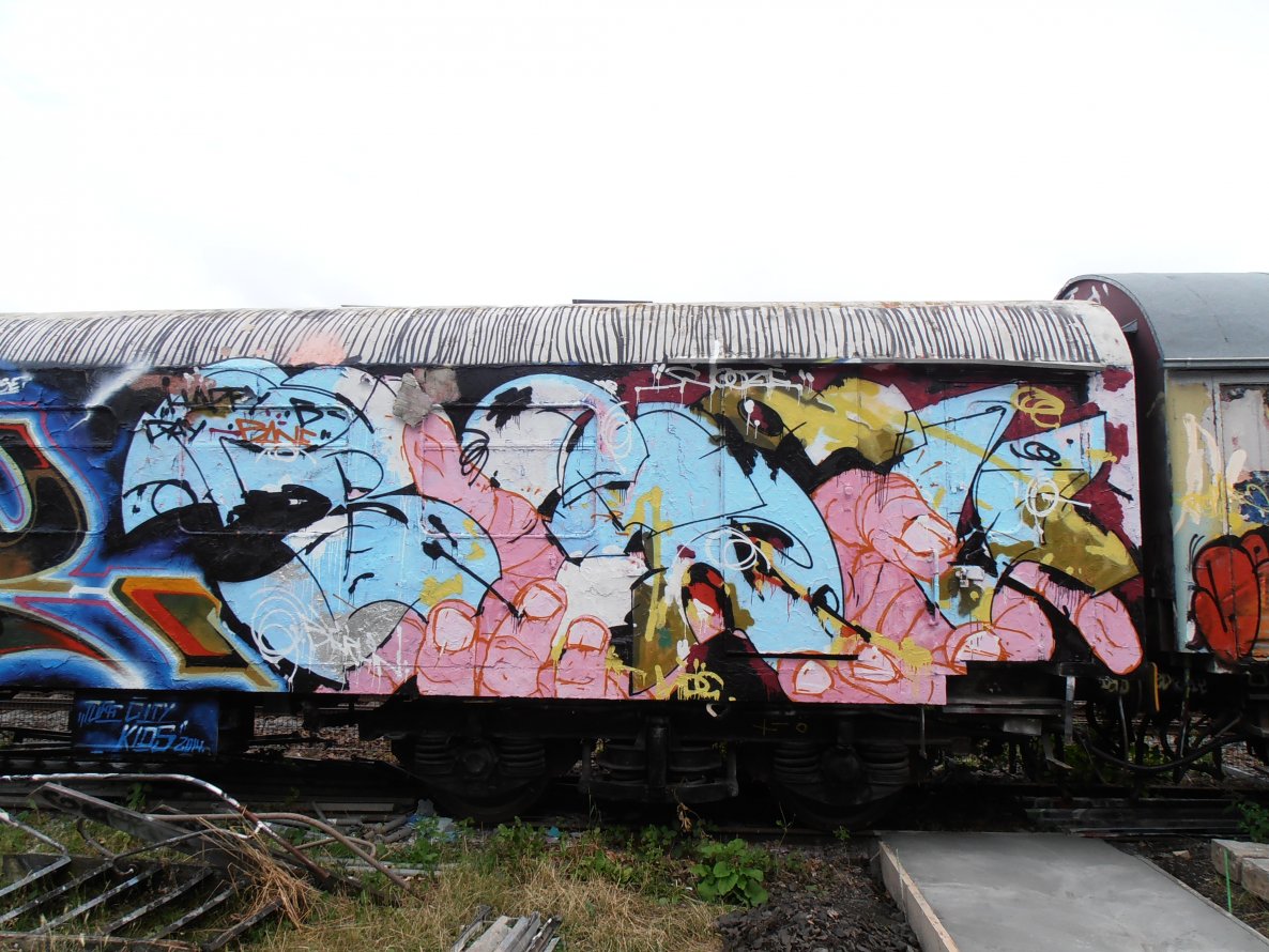 Graffiti Wall in Jena - Photo by hainz107