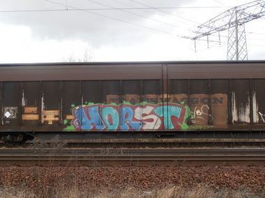 Graffiti Train - Photo by hainz107 - horst
