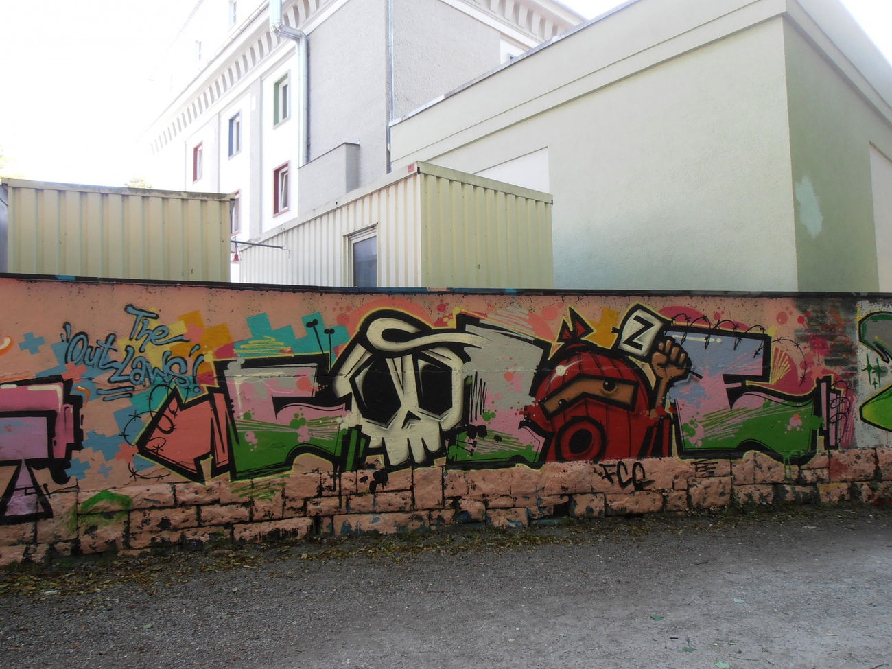 Graffiti Wall in Jena - Photo by hainz107