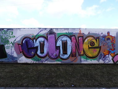 Graffiti Wall in Jena - Photo by hainz107 - colone