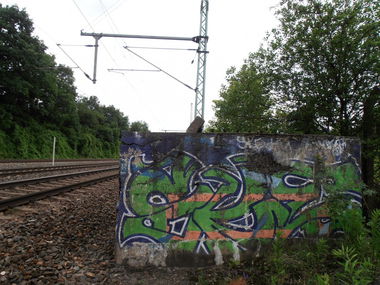 Graffiti Bombing in Jena - Photo by hainz107 - ske, mfs