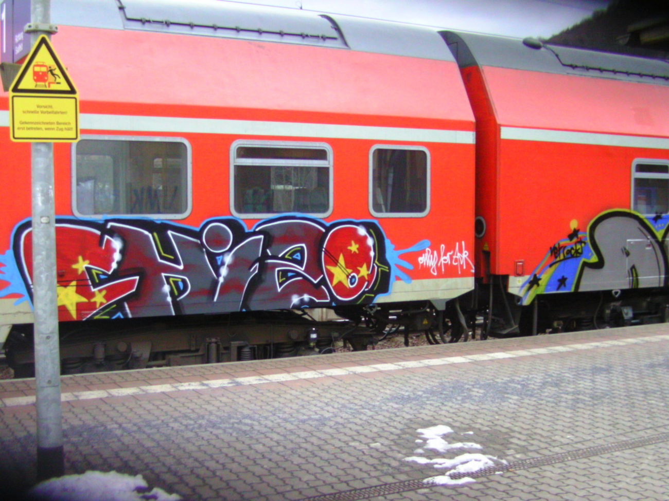 Graffiti Train - Photo by hainz107 - chizo